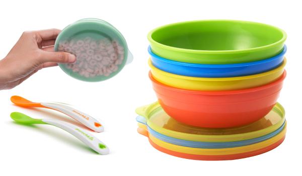 BỘ 4 BÁT CÓ NẮP + 2 THÌA MUNCHKIN