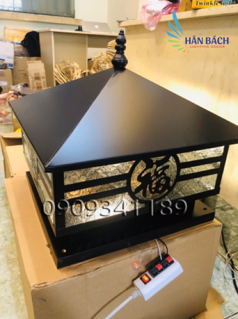 Đèn trụ cổng phi 400