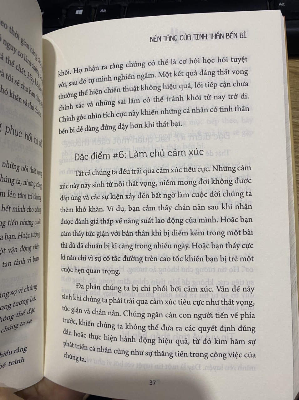 Sách - Tinh thần bền bỉ ( Minh Long )
