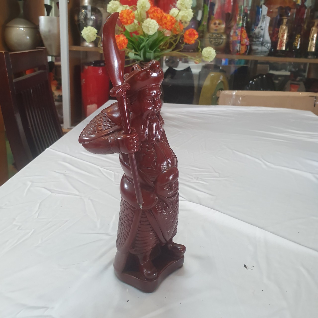 Thanh lí - tượng gỗ quan công cao cấp, hàng trưng bày
