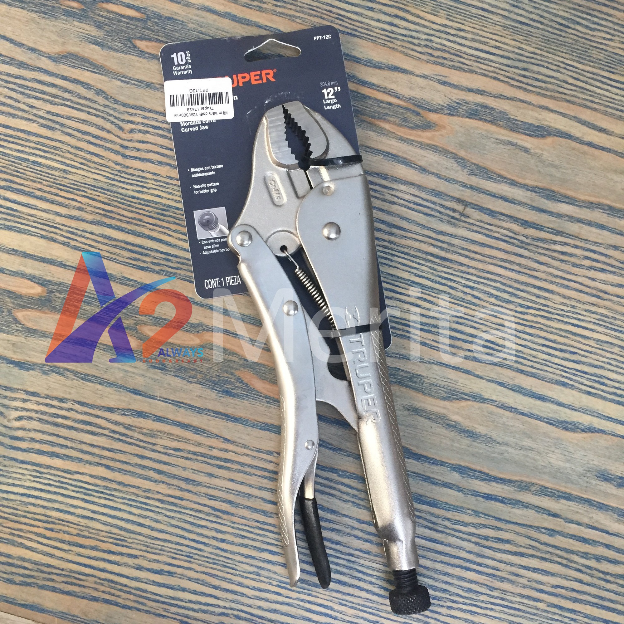 Kềm bấm chết 12in / truper 17429