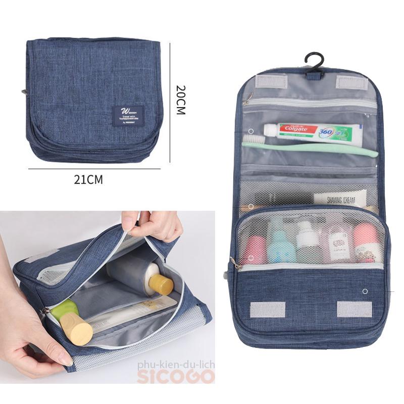 [HCM]Túi mỹ phẩm treo du lịch cao cấp Sicogo
