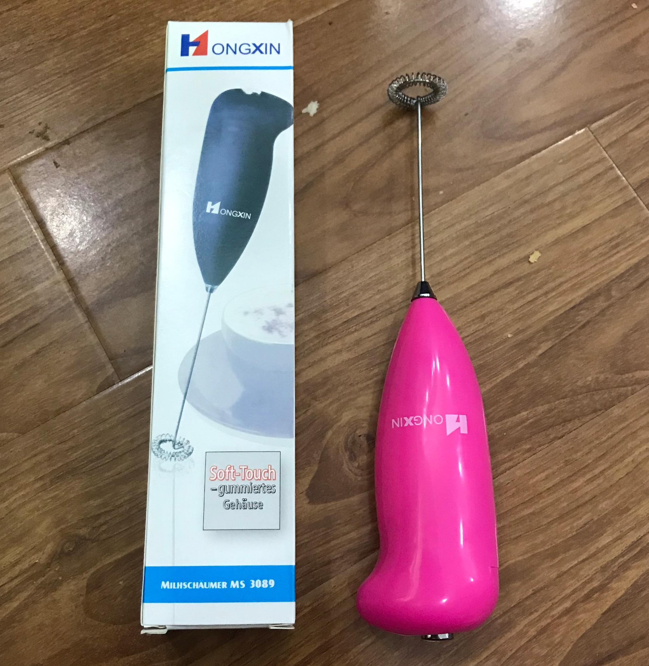 Máy đánh trứng cầm tay Mita - Nhật Bản, tạo bọt mini cafe Hongxin, Cappucino Maker