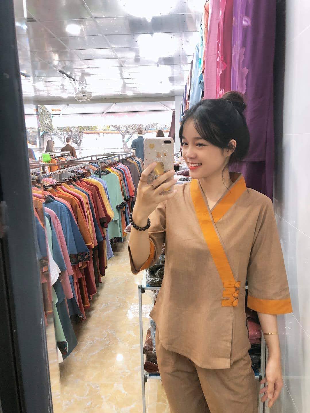 Đồ lam đi chùa nữ, đồ phật tử