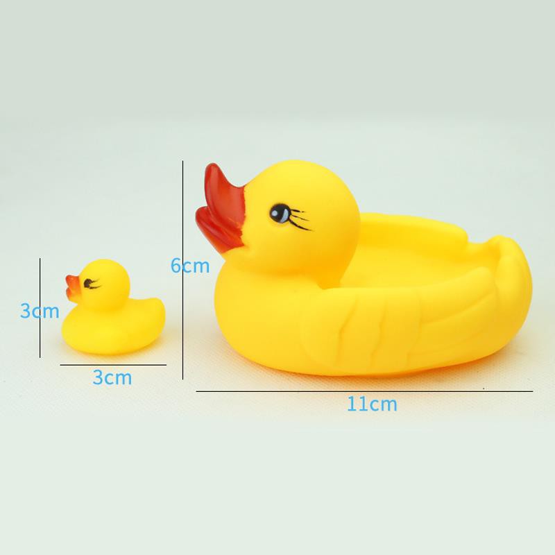 Vịt Thả Bồn Tắm 1 Mẹ 3 Con Kêu Chip Chip