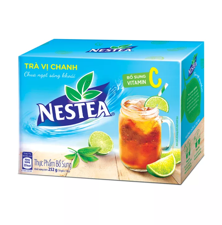 Trà vị chanh Nestea hộp (15 gói x 13g)