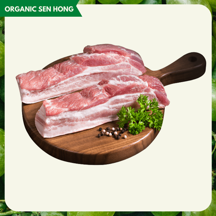 Ba rọi heo tươi 500gr