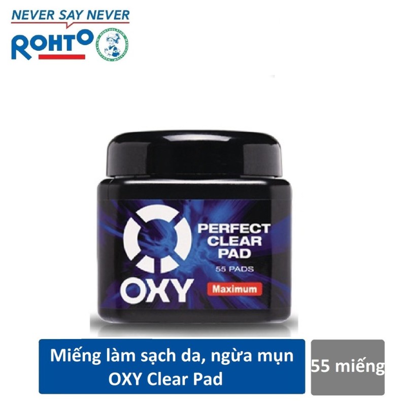 Miếng Làm Sạch Da Mặt Oxy - Oxy Perfect Clear Pad (55 Miếng) nhập khẩu