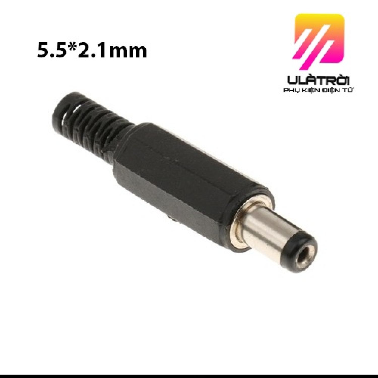 Đầu Jack Nguồn DC 5.5x2.1mm (Đực,Cái)