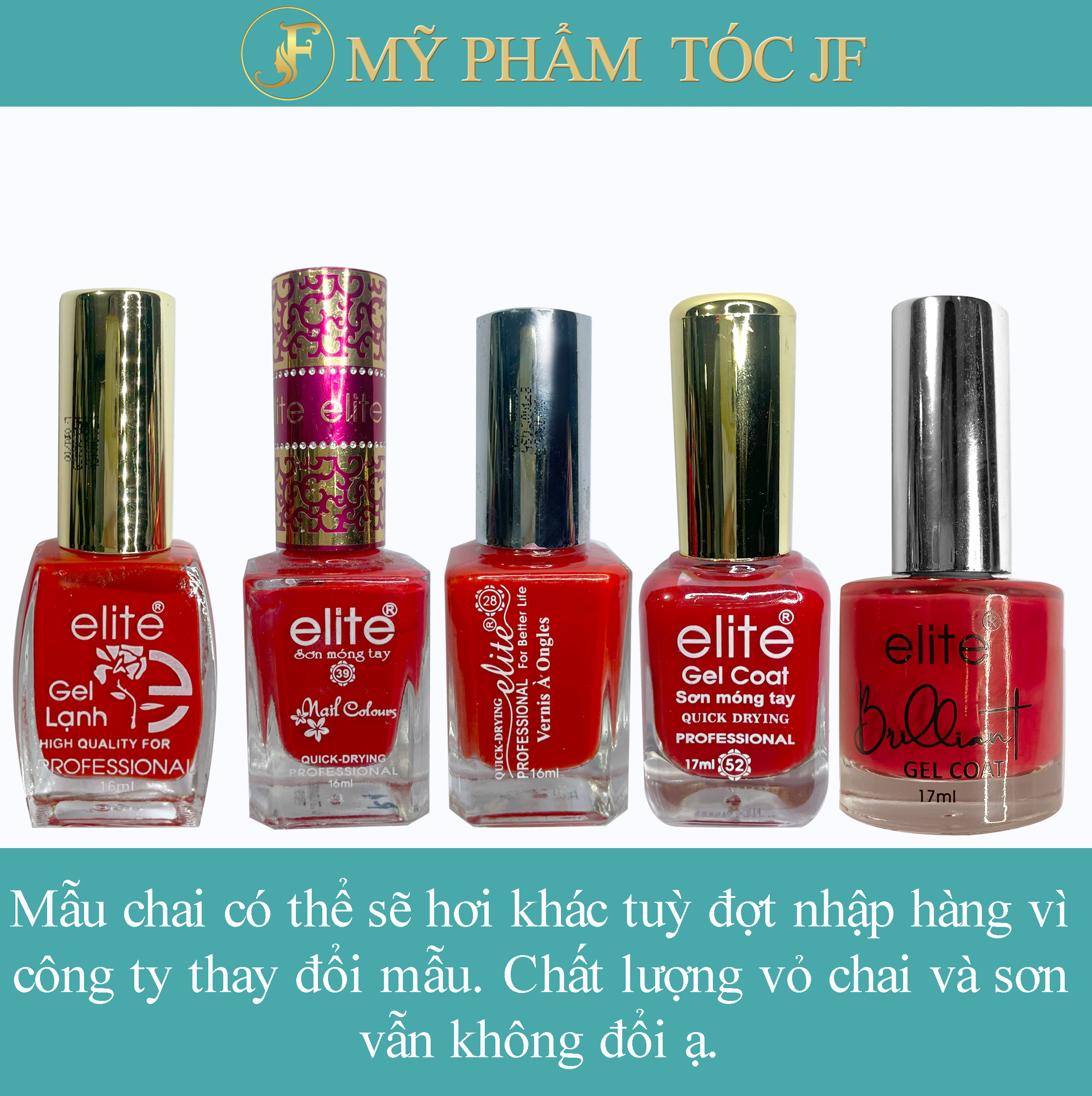 Sơn móng tay gel lạnh cao cấp 16ml màu đỏ đô - đỏ mận (không cần hơ máy)