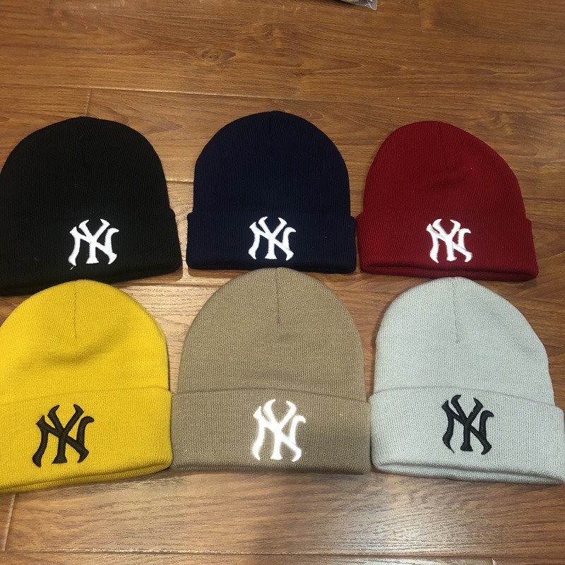 Mũ len beanie NY New york Yankees