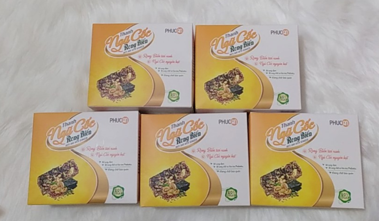 [HCM]Combo 5 Hộp Ngũ Cốc Phúc An giá tốt ( Mỗi hộp 5 thanh)