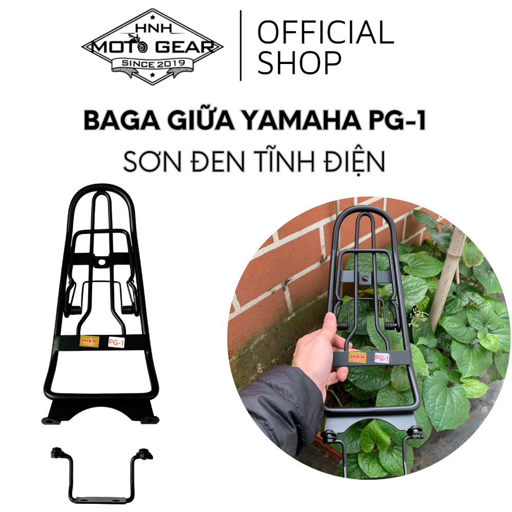 Baga yamaha pg-1 sơn đen tĩnh điện