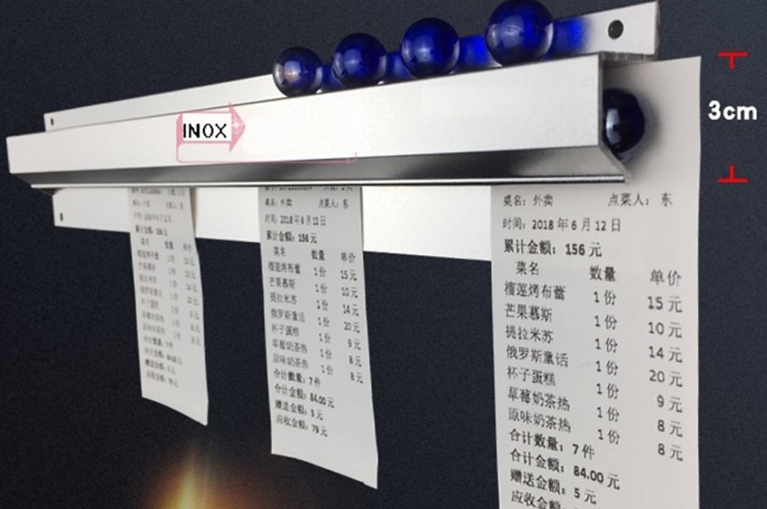 Thanh Kẹp Bill Inox EAST Đủ Size