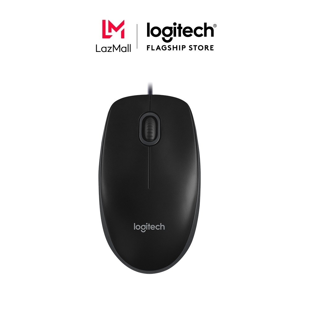 Chuột quang Logitech B100 (Đen)