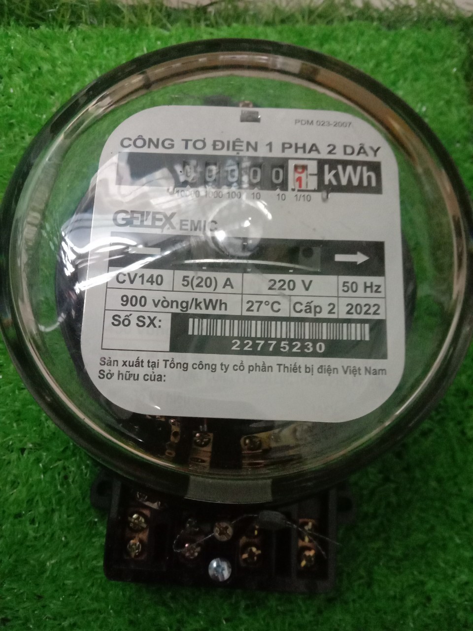 Đồng hô đo,công tơ điện 1 pha 2 dây