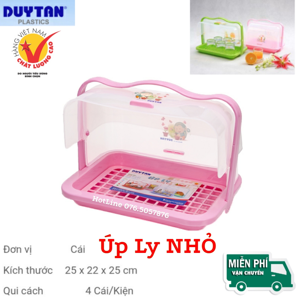 Khay úp ly Duy Tân có nắp Nhỏ