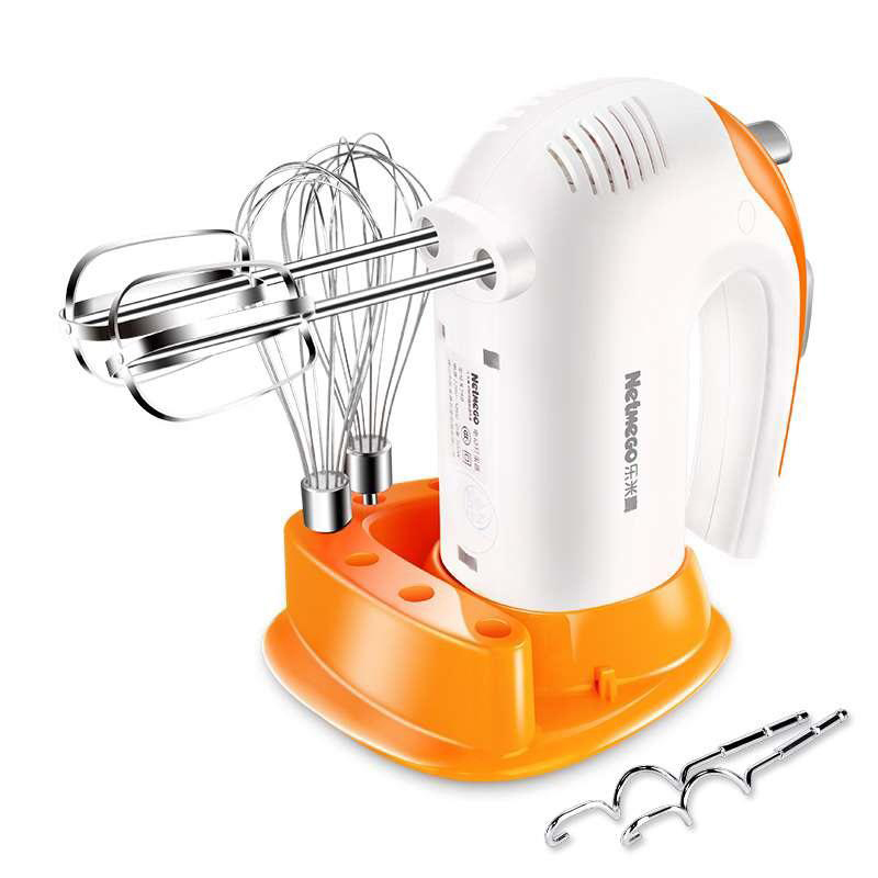 Máy đánh trứng, máy đánh trứng cầm tay,Máy đánh trứng cầm tay đa năng Netmego N38D 300W, máy nhào bột, máy trộn thực phẩm, máy khỏe, 5 tốc độ, dễ sử dụng và vệ sinh