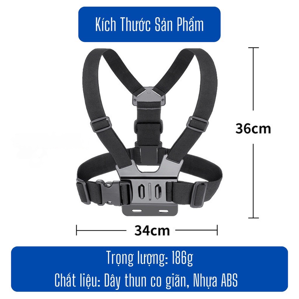 Dây đeo ngực cho điện thoại làm camera hành trình