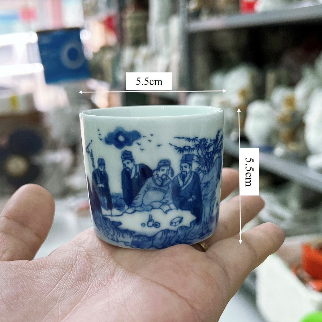 Combo of 06 Beautiful Green Cups for Drinking Water
