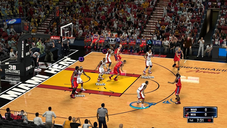 Đĩa game NBA 2K14 PS3 hệ PAL