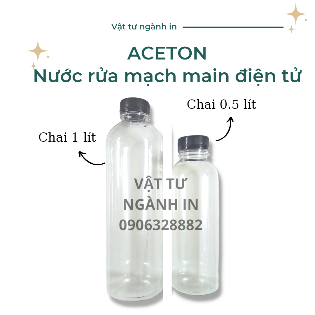 Aceton nước rửa mạch main điện tử