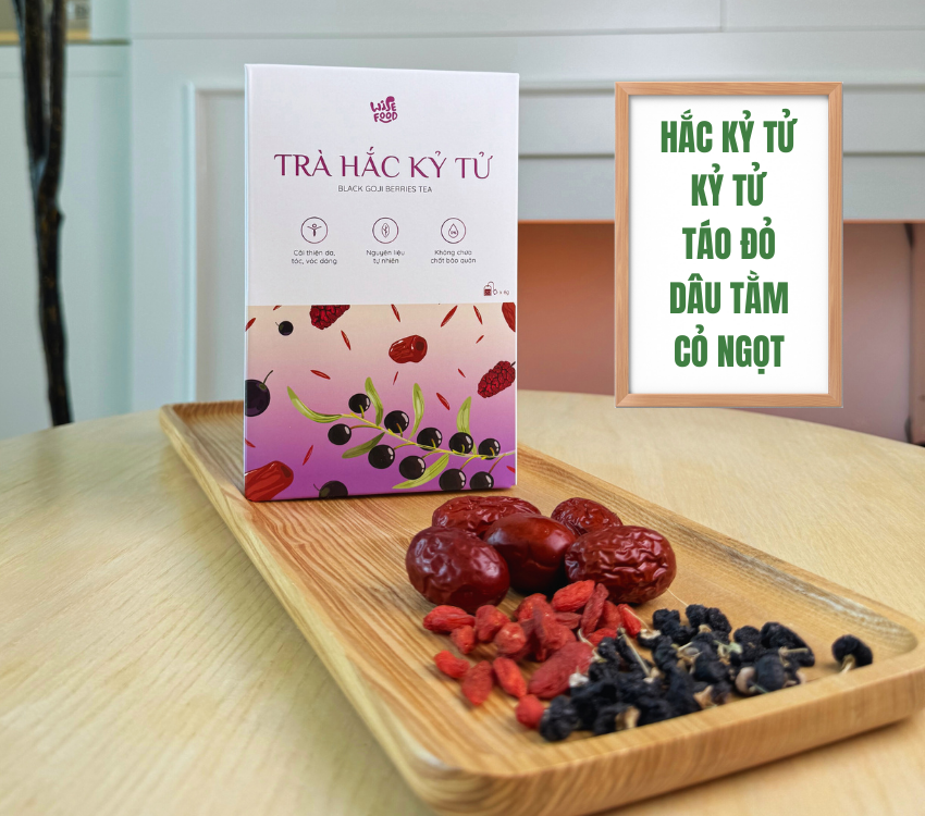Trà Hắc Kỷ Tử WISE FOOD 120G