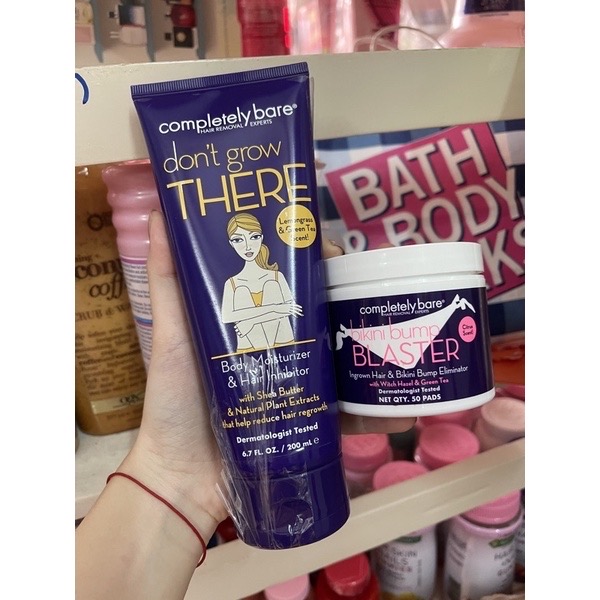 LOTION LÀM CHẬM MỌC LONG COMPLETELY BARE