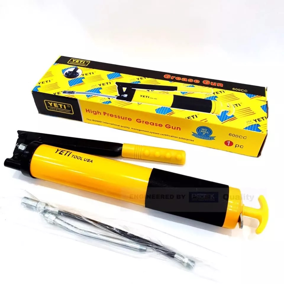 Bơm mỡ tay YETI 600cc Súng bơm mỡ cao cấp