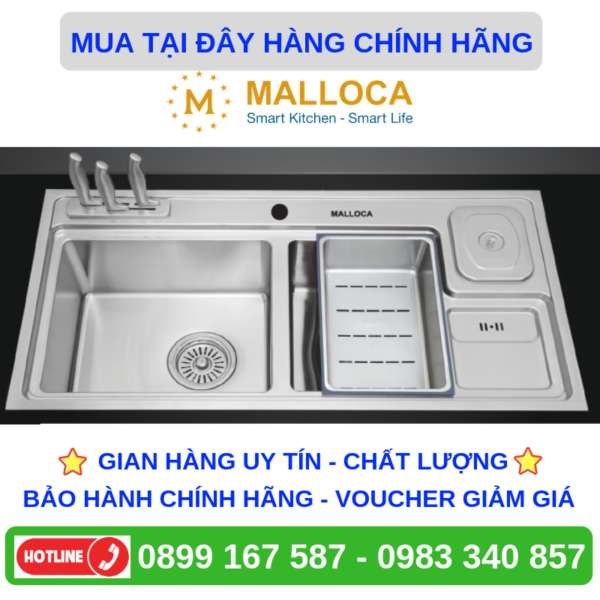 Chậu rửa chén MS 8804