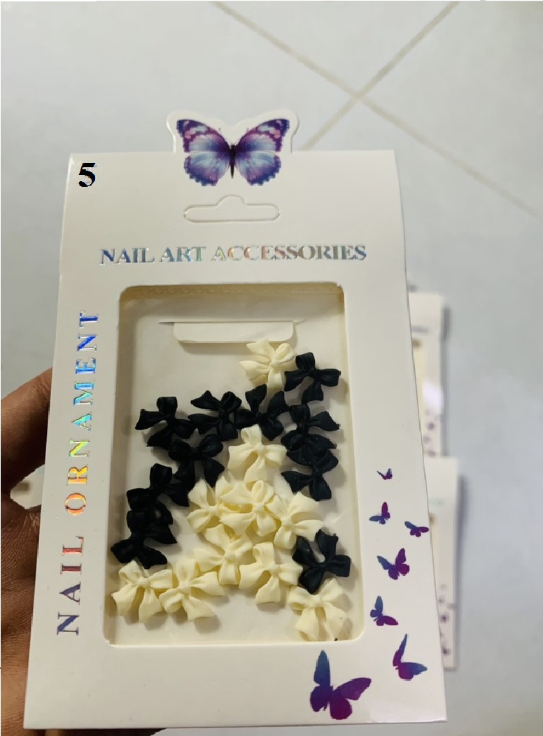Charm nơ đính móng Nail siêu xinh