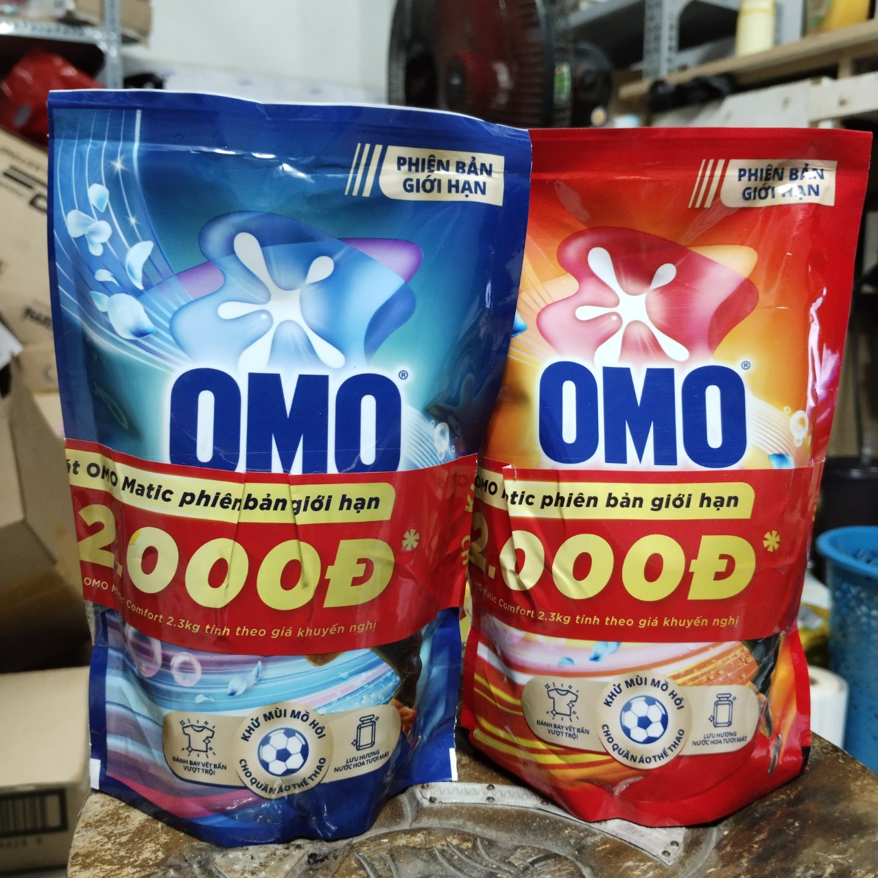1 Bịch Nước giặt OMO Matic 412g (Hàng khuyến mãi)