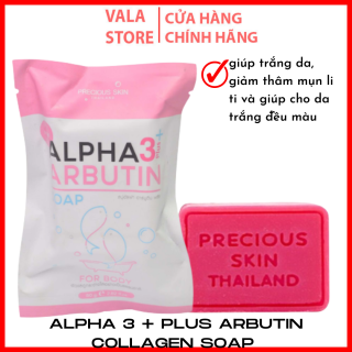 Soap Xà Phòng Tắm Trắng Da Body ALPHA ARBUTIN 3+ Plus 80g - Thái Lan thumbnail