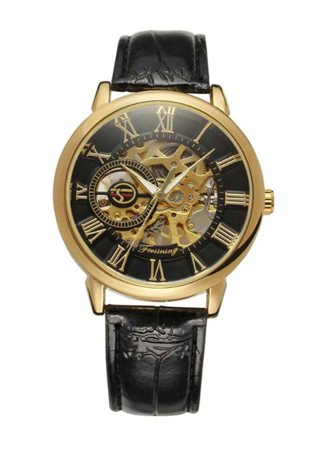 [HCM]Đồng hồ cơ nam Forsining Handwinding H099M DÂY DA/ DÂY LƯỚI lộ máy (Nhiều màu)