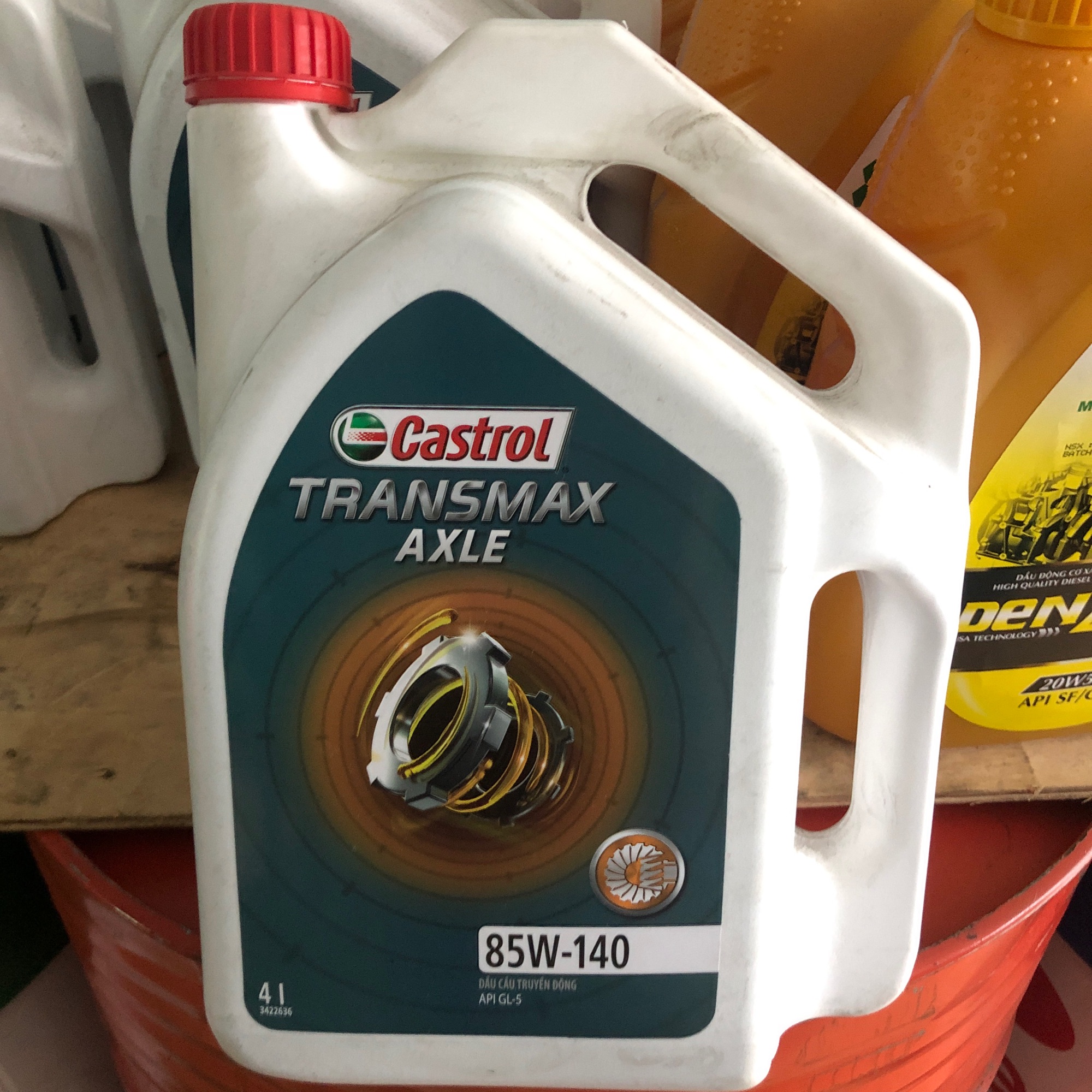 Nhớt Castrol Transmax Axle 85W-140 4L