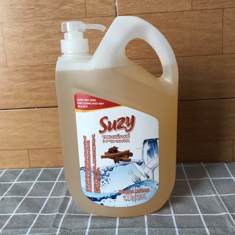 Nước rửa bát Suzy tinh chất quế 2,1kg
