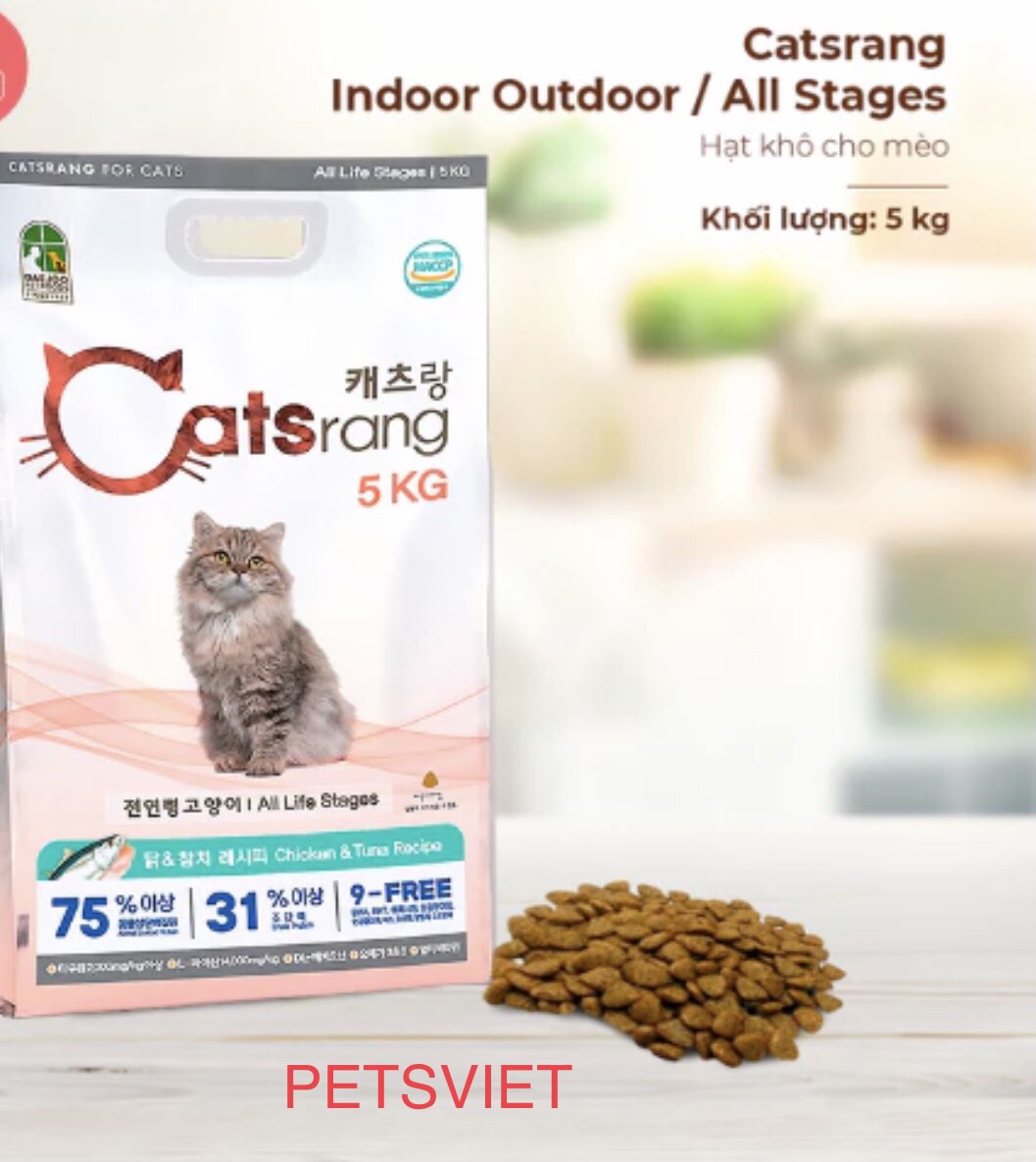 Catsrang 5kg-Catpy 5kg-Catpy hỗ trợ tiêu búi lông-ngăn ngừa sỏi thận