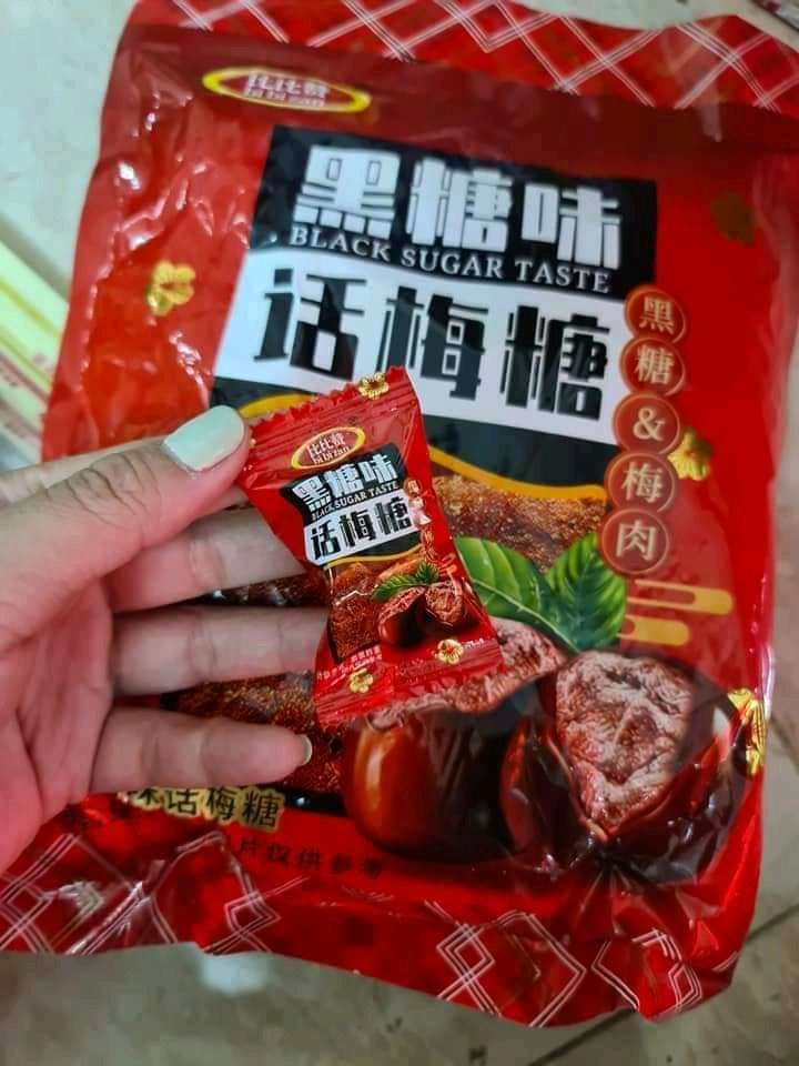 KẸO XÍ MUỘI ĐƯỜNG ĐEN (bịch 3OOg)