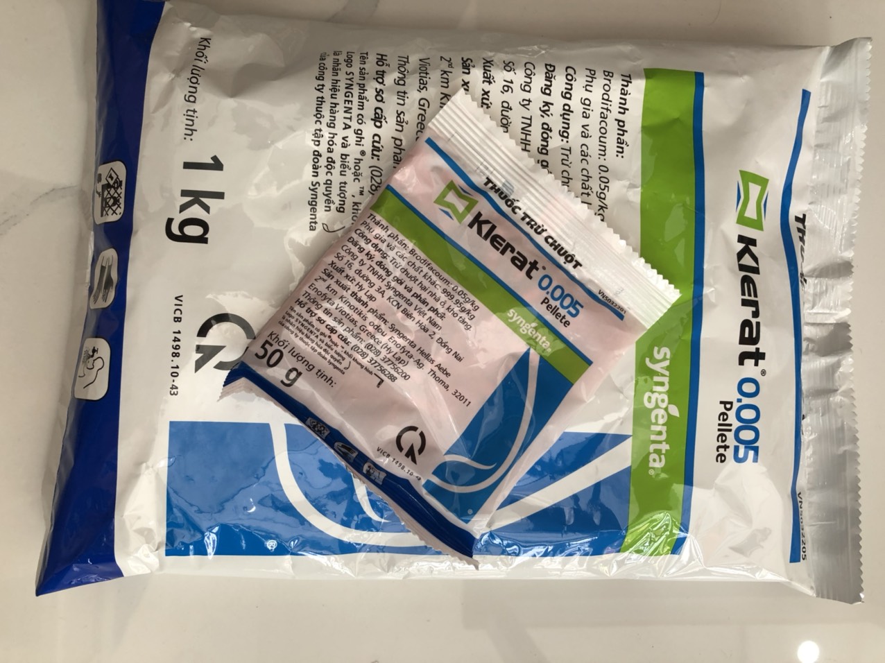 Thuốc Diệt Chuột Klerat 0.005 ( Gói 1Kg)