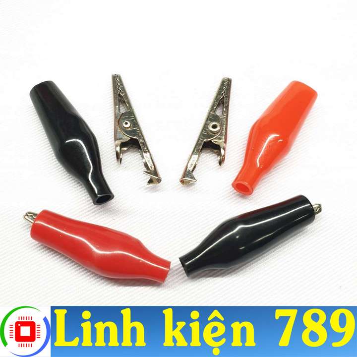 Bộ 10 đầu Kẹp Cá Sấu Nhiều Kích Thước