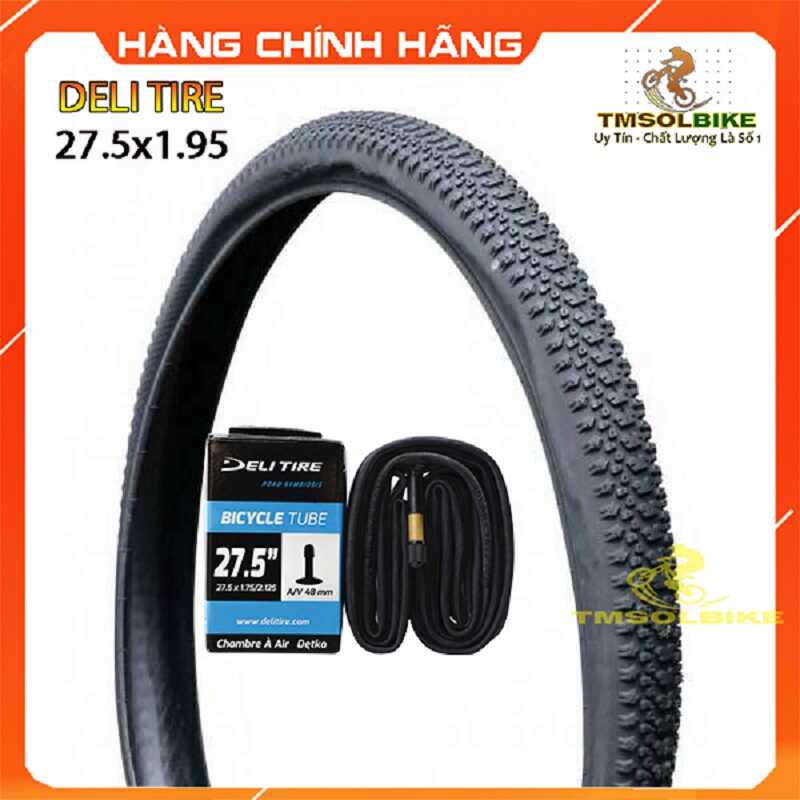 Vỏ xe đạp deli tire 27.5×1.95 lốp xe đạp deli tire 48-584 27.5×1.95