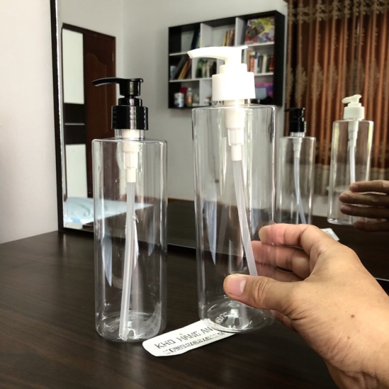 CHAI 300ML/ 330ML / 500ml VÒI NHẤN - CHAI VÒI NHẤN 500ml/ 300ML/330ML MÀU NÂU / MÀU XANH / MÀU TRONG SUỐT - CHAI NƯỚC RỬA TAY - CHAI CHIẾT MỸ PHẨM - NGUYÊN LIỆU MỸ PHẨM - CHAI NHỰA NÂU ,XANH 300ML - CHAI CHIẾT DẦU GỘI ĐẦU