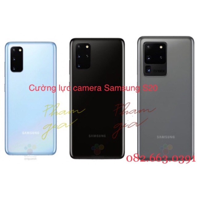 Dán Cường lực kính camera Samsung Galaxy S20 ultra