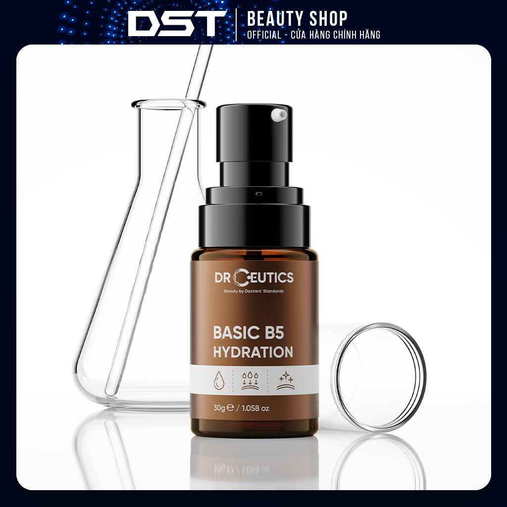 [Dược Sĩ Tiến] Serum Basic B5 Hydration DrCeutics Cho Da Dầu Mụn