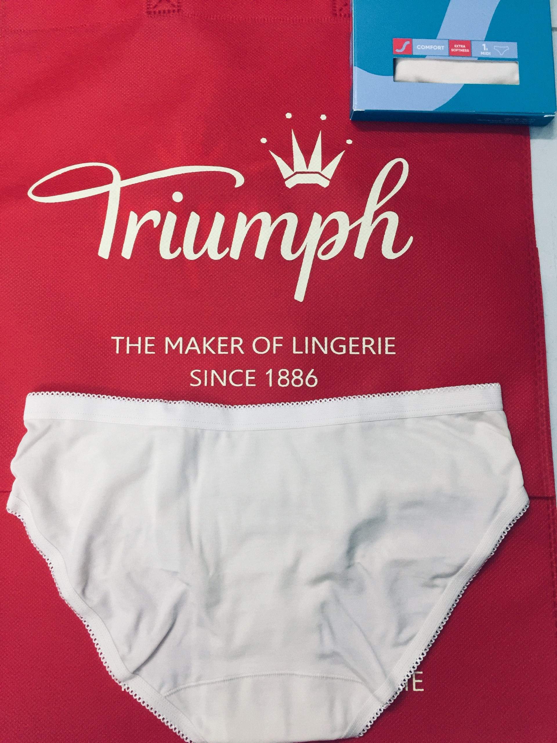 [HCM]Quần lót nữ Triumph Sloggi Comfort Midi (lưng vừa)