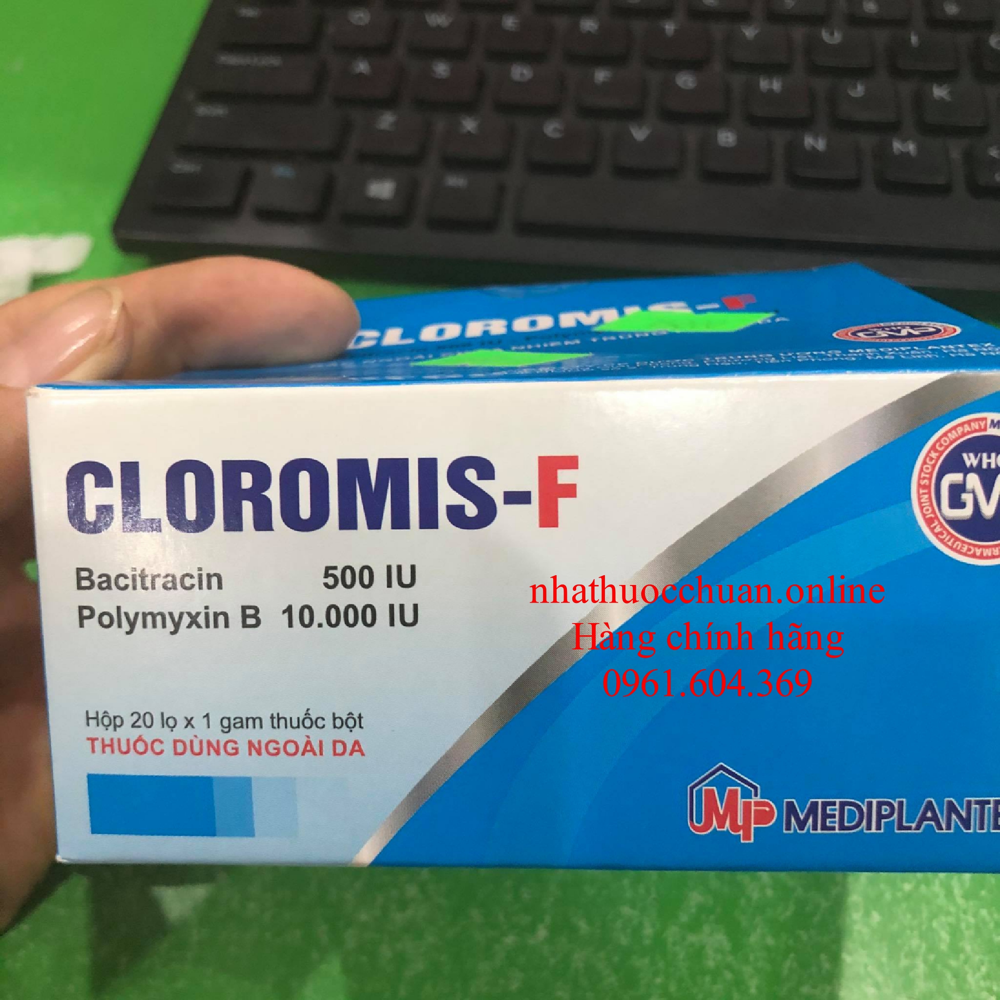 CLOROMIS- F ( Hộp 20 lọ)