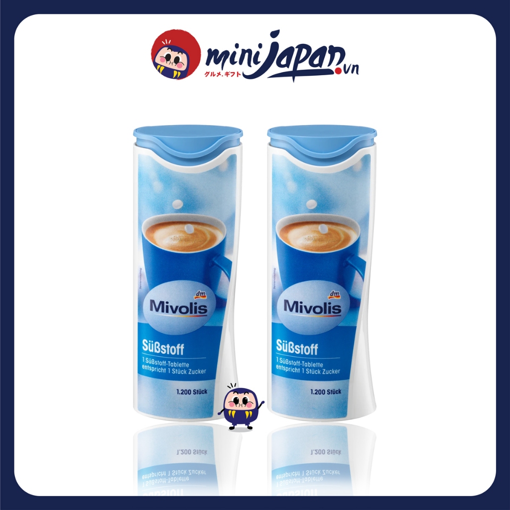Đường ăn kiêng Mivolis Substoff, 1200 Viên Dùng cho người tiểu đường, ăn kiêng, ăn keto