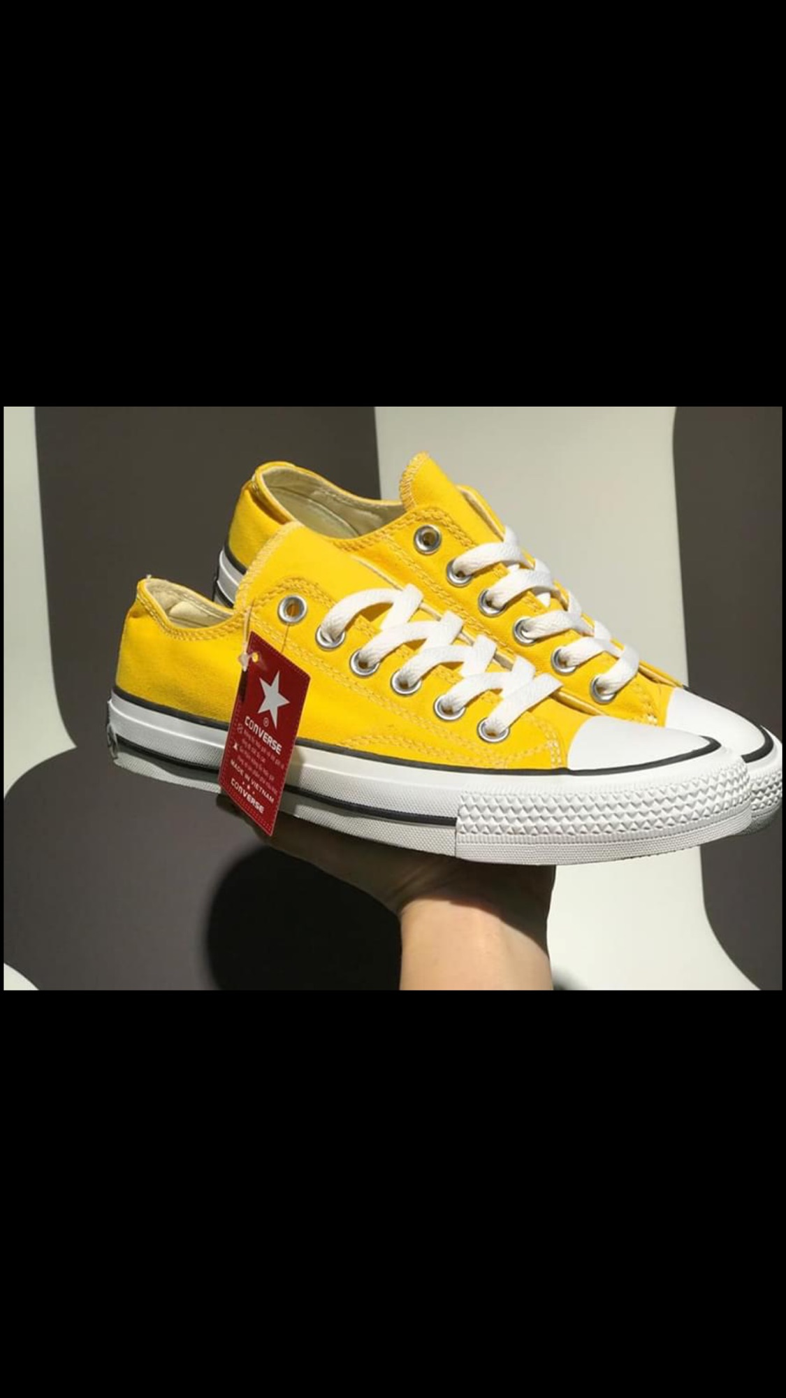 Giày Converse đủ vàng trắng đen