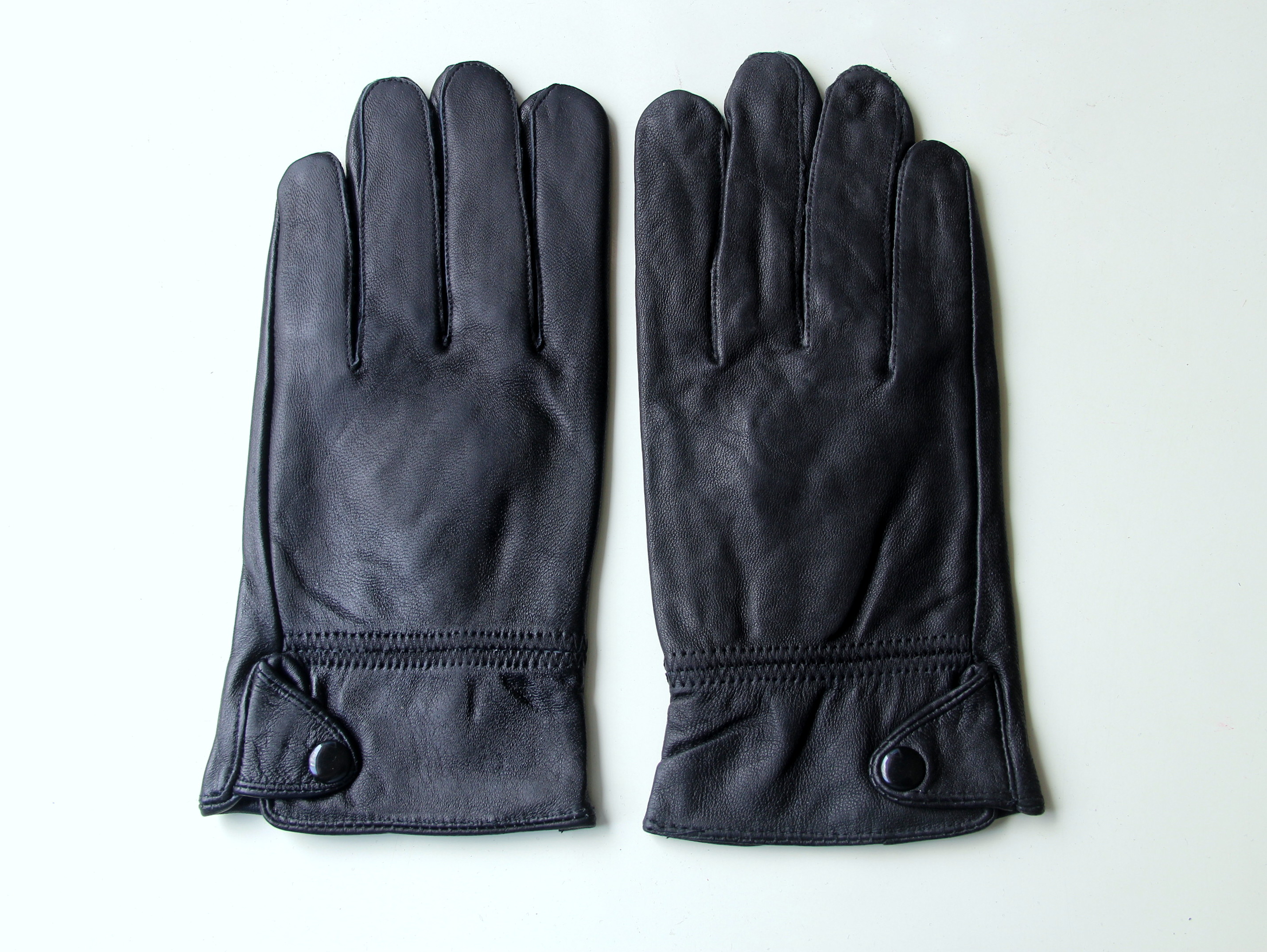 Găng tay da thật dành cho nam Da cừu thật 100% Xưởng sản xuất T&P Leather Hàng đủ size Ảnh shop tự chụp