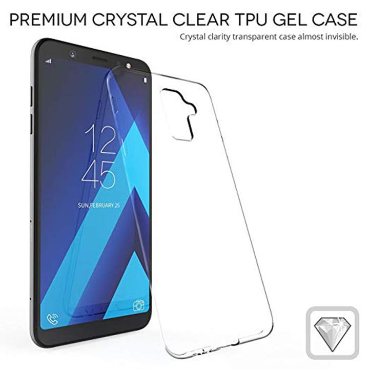 ỐP LƯNG DẺO SILICON TRONG SUỐT SAMSUNG GALAXY A6+ (PLUS)